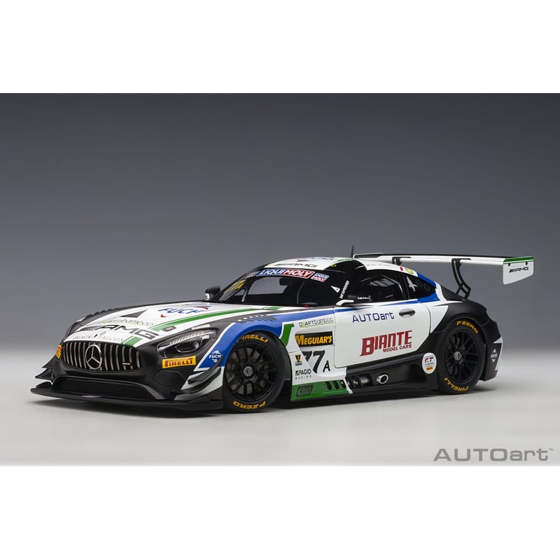 Autoart 1/18 Mercedes AMG GT3 Team Craft Bamboo Black Falcon Bathurst 12H 2019 No.77A M.Engel/L.Stolz/G.Paffett