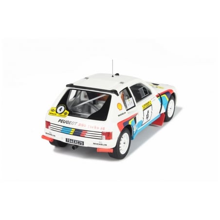 1:18 Peugeot 205 T16 1000 Lakes 1984 No.4 Driver Ari Vatanen