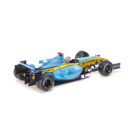 Minichamps 1/18 Renault R25 F1 Team No.5 Winner Bahrain GP F1 World Champion 2005 Fernando Alonso