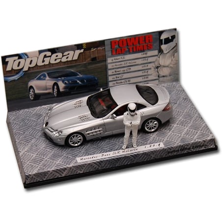 Minichamps 1/43 Mercedes Benz SLR McLaren Top Gear Power Laps  Time: 1.20.9