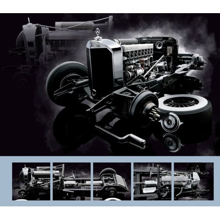 Bauer 1/12 Mercedes Benz 500 K Spezial Roadster  1934