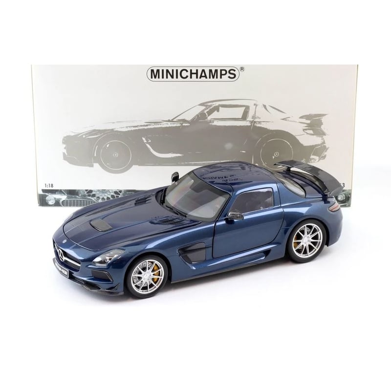Minichamps 1/18 Mercedes Benz SLS Coupe 6.3 AMG Black Series 2013