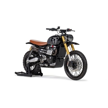 Corgi 1/12 Triumph Scrambler 1200XE, James Bond 007, No Time to Die, Off Road chase Norway, 2019