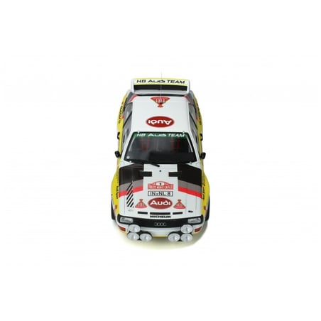 1:18 Audi Sport Quattro Rallye 1985 Rally Monte Carlo  No.3 Drivers W. Rohrl - Ch. Geistdoerfer