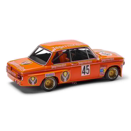 BMW Dealer Edition Minichamps 1/18 BMW 2002 Team Shluter Motorsport Jagermeister No.45 DRM Norisring 1974 Helmut Kelleners