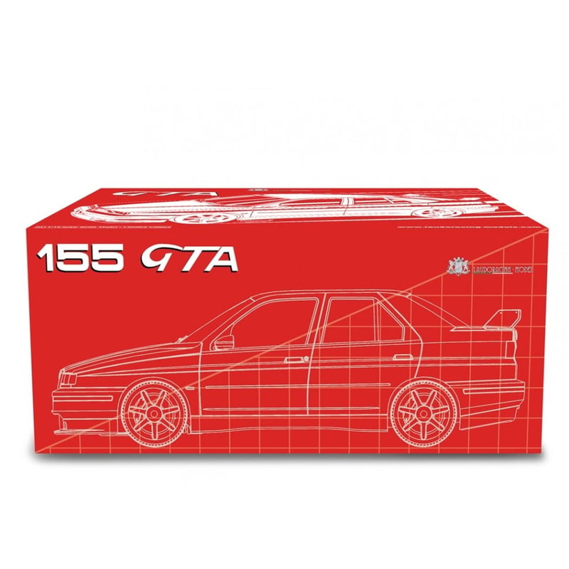 1/18 アルファロメオ 155 GTA 1993 オフィシャル レッド LAUDORACING 1/18 アルファロメオ 155 GTA 1993 レッド オフィシャル