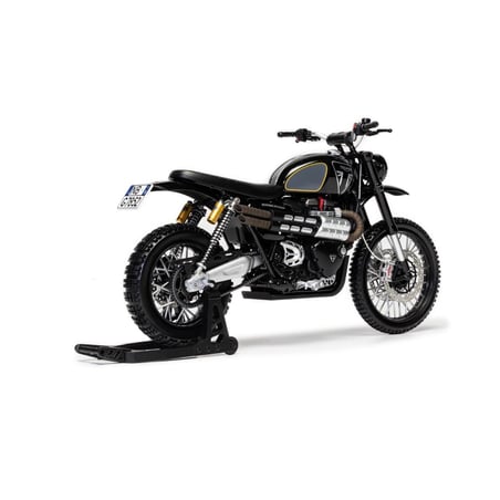 Corgi 1/12 Triumph Scrambler 1200, James Bond 007, No Time to Die, Matera streets chase, 2019