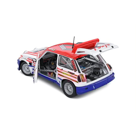 Solido 1/18 Renault 5 MAXI Rally Cross 1987 No.6 G. Roussel