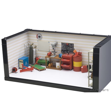 Autoart 1/18 Garage kit set (version 1)