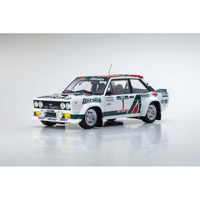 1/18 Fiar 131 Abarth Alitalia No.1 Rally Portugal 1978 Drivers S. Munari / P.Sodano