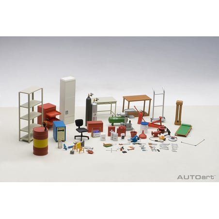 Autoart 1/18 Garage kit set (version 1)