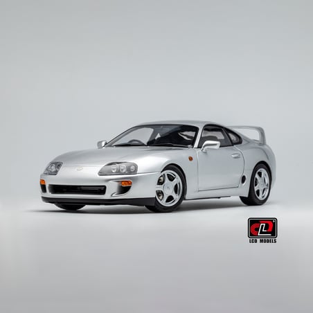 LCD Models 1/18 Toyota Supra MKIV (A80) Coupe 1993 (Car lift and key fob included)