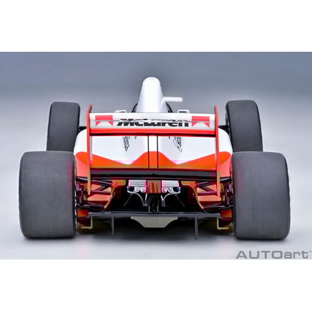 Autoart 1/18  McLaren Honda MP4/6 1991 No.1 World Champion 2nd Japan GP Ayrton Senna (with McLaren logo)