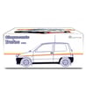 Laudo Racing 1/18 Fiat Cinquecento Trofeo Kit Fiat/Abarth 1992