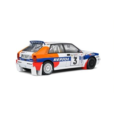 Solido 1/18 Lancia Delta HF Integrale No. 3 Rally Acropolis 1993 C.Sainz/L.Moya