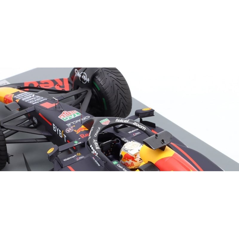 ミニカー spark Oracle Red Bull Racing RB16 2022 Comprar F1 Red Bull Verstappen Campeão 2022 com Pitboard 1/18