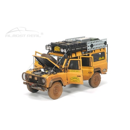 Almost 1/18 Land Rover Defender D110 Camel Trophy Support Unit Sabah-Malaysia 1993 Dirty Version