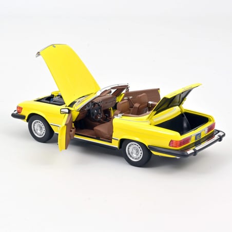 Norev 1/18 Mercedes-Benz 450 SL US Version 1979 from the Hart to Hart American mystery television series
