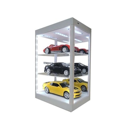 Triple9 1/18 Acrylic Single Showcase with LED lighting and mirror for 1/18 , 1/24, 1/43