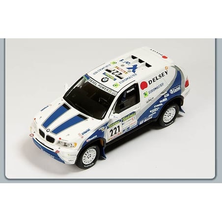 Spark 1/43 BMW X5 No. 221 Rally Dakar 2003