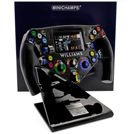 Minichamps 1/1 Team Williams F1 FW46 Steering Wheel No.23 Alex Albon/Franco Colapinto/Logan Sargeant 2024
