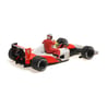 Minichamps 1/18 McLaren Honda MP4/6 No.1 1991 Mexico GP Ayrton Senna with Jean Alesi Riding