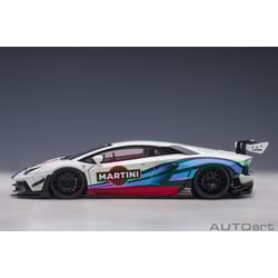 Autoart 1/18 Lamborghini Aventador Liberty Walk LB-Works Limited Edition Martini Livery