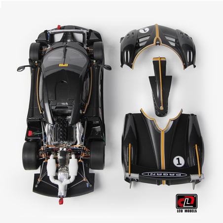 LCD Models 1/18 Pagani Huayra R No.1 2021