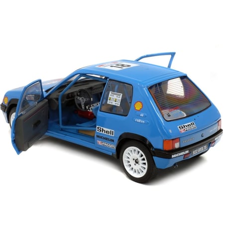 Solido 1/18 Peugeot 205 Rally Tour De Corse 1990 No.18, Chollier Guy/ Vericel Herve