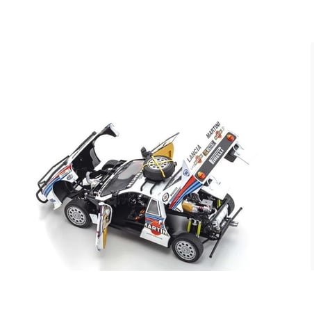 Kyosho 1/18 Lancia Rally 037 Martini No.7 4th Rally Safari 1984 M. Alen/ I.Kivimaki