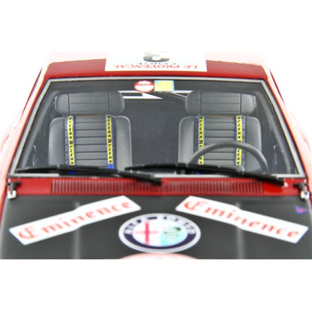 LaudoRacing 1/18 Alfa Romeo Alfetta Gr.2 Autodelta No.3 Rally Tour de Corse 1975 Andruet /Jouanny