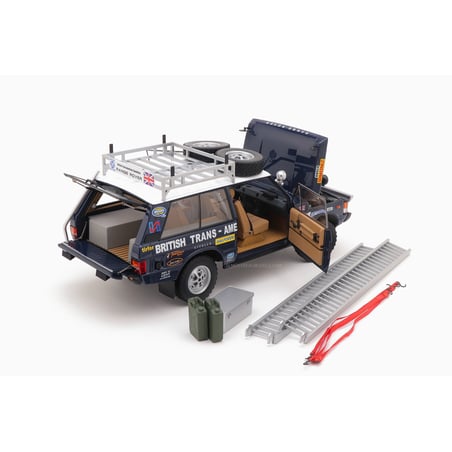 1/18  Range Rover “The British Trans-Americas Expedition” Alaska-Cape Horn 1971-1972