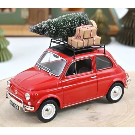 Norev 1/18 Fiat 500 L "Christmas Edition" 1968