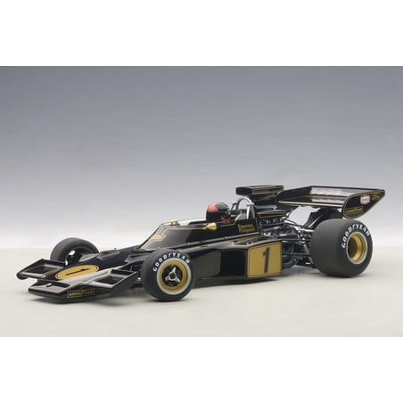 Autoart 1/18 Team Lotus Type 72E Grand Prix 1973-No.1 Emerson Fittipaldi (With Driver Figurine in Cockpit)