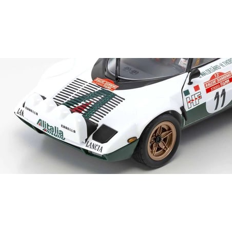Kyosho 1/18 Lancia Stratos HF 1975 Winner Rallye San Remo No.11 1975 Night Version, Björn Waldegard, Hans Thorszelius