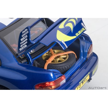 Autoart 1/18 Subaru Impreza WRC Rally of Safari 1997  No.3 C.McRae/N.Grist