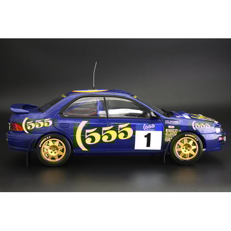 Sun Star 1/18 Subaru Impreza 555, Rallye Hong Kong - Peking, Νο.1, P.Bourne/T.Sircombe 1994