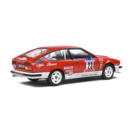 Solido 1/18 Alfa Romeo GTV6 Tour de Corse 1985 No.23, Loubet/Vieu