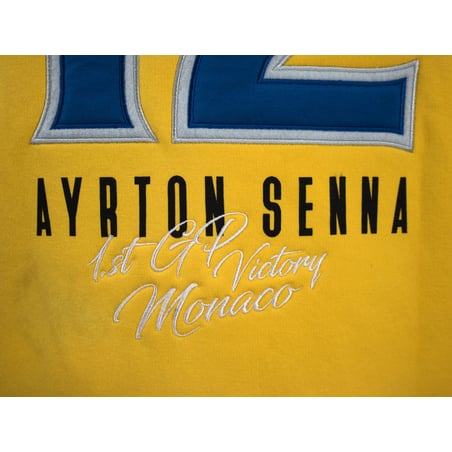 Ayrton Senna Sweat jacket Monaco 1st Victory 1987