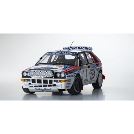 1/18 Lancia Delta HF Integrale Evoluzione Martini, (Night Version) No.4, Winner Monte Carlo 1992, D. Auriol / B.Occelli