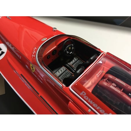 1/18 Molinari Freccia Rossa Boat 21 Sport, powered by the F430 V8 Ferrari Engine World Record 2007