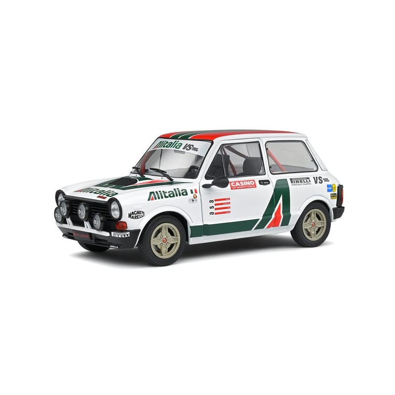 Solido 1/18 Autobianchi A112 Mk.5 Abarth Alitalia rally set 1980
