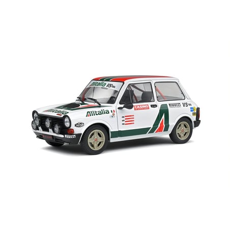 Solido 1/18 Autobianchi A112 Mk.5 Abarth Alitalia rally set 1980