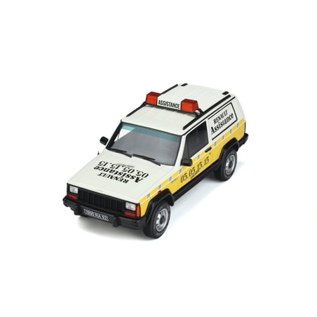 Otto Mobile 1/18 Jeep Cherokee 1989 Renault Assistance