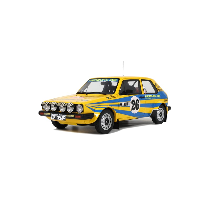 Otto Mobile 1/18 Volkswagen Golf Gti MK1 Gr.2 No.26 Rallye Monte Carlo 1980 Per Eklund