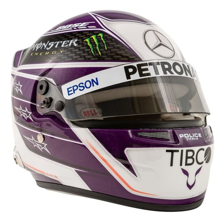 1:2 Helmet Lewis Hamilton 2020 Mercedes AMG Petronas F1 Team