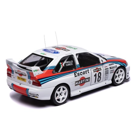 IXO 1/18 Ford Escort WRC No.18 Rallye Sanremo  G.Cunico L.Pirollo 1998