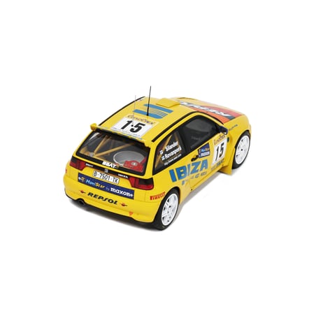 Otto Mobile 1/18 Seat Ibiza Kit Car GTi 16V EVO2 Team Repsol No.15 Rally Monte Carlo 1998 Harri Rovanpera / Voitto Silander