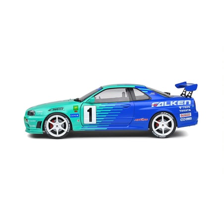 Solido 1/18  Nissan Skyline (R34) GT-R JGTC 2001 Falken No.1