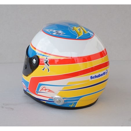 Mini Helmet/Schuberth 1/2 McLaren Honda F1 Fernando Alonso 2015 F1 Helmet